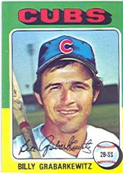 1975 Topps #233 Billy Grabarkewitz