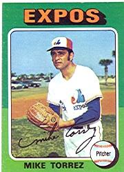 1975 Topps #254 Mike Torrez
