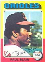 1975 Topps #275 Paul Blair