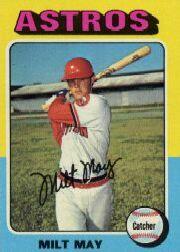 1975 Topps #279 Milt May