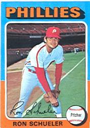 1975 Topps #292 Ron Schueler