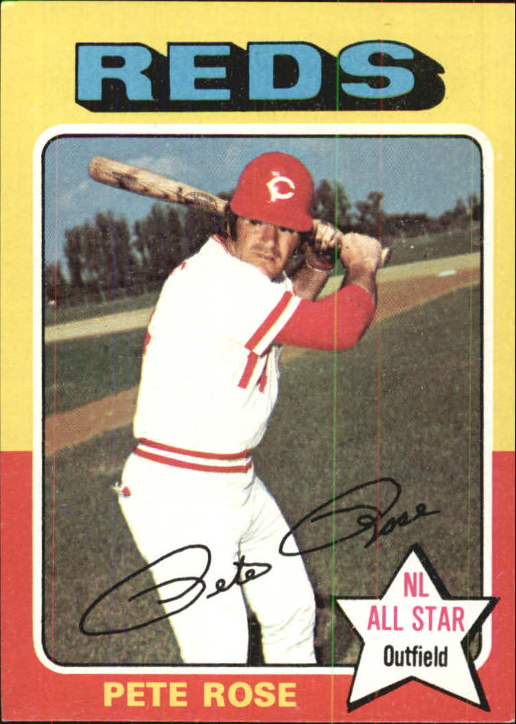 1975 Topps #320 Pete Rose