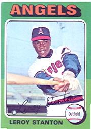 1975 Topps #342 Leroy Stanton