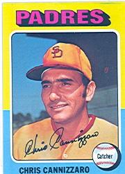 1975 Topps #355 Chris Cannizzaro