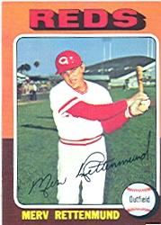 1975 Topps #369 Merv Rettenmund