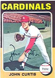 1975 Topps #381 John Curtis