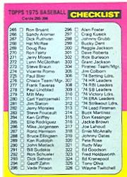 1975 Topps #386 Checklist: 265-396 UER/Dick Sharon's name is misspelled
