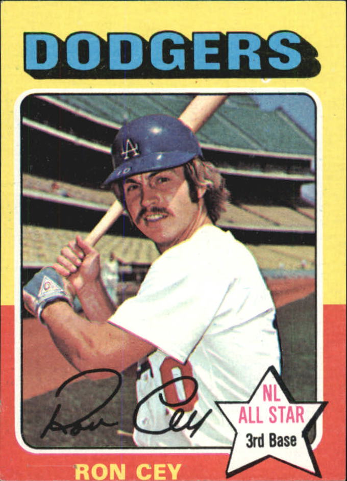 1975 Topps #390 Ron Cey