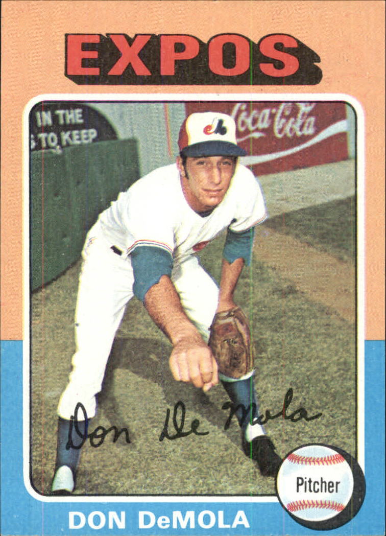 1975 Topps #391 Don DeMola RC
