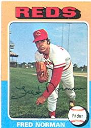 1975 Topps #396 Fred Norman
