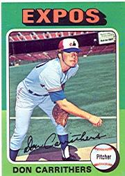 1975 Topps #438 Don Carrithers