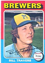 1975 Topps #488 Bill Travers RC