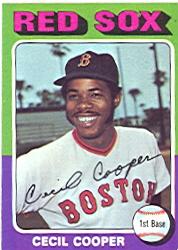 1975 Topps #489 Cecil Cooper