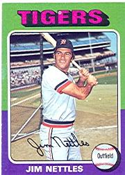 1975 Topps #497 Jim Nettles