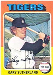 1975 Topps #522 Gary Sutherland