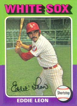 1975 Topps #528 Eddie Leon
