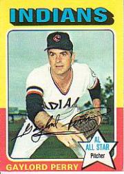 1975 Topps #530 Gaylord Perry