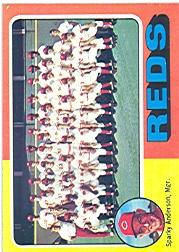 1975 Topps #531 Cincinnati Reds CL/Sparky Anderson MG