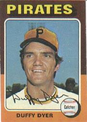1975 Topps #538 Duffy Dyer