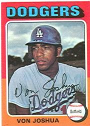 1975 Topps #547 Von Joshua