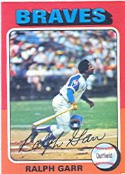1975 Topps #550 Ralph Garr