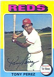 1975 Topps #560 Tony Perez
