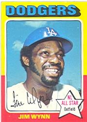 1975 Topps #570 Jim Wynn