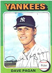 1975 Topps #648 Dave Pagan RC