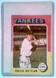 1975 Topps Mini #160 Graig Nettles