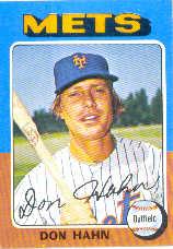1975 Topps Mini #182 Don Hahn
