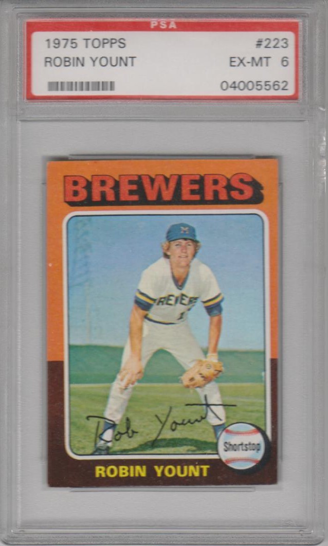 1975 Topps Mini #223 Robin Yount