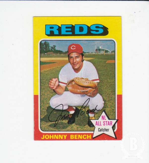1975 Topps Mini #260 Johnny Bench