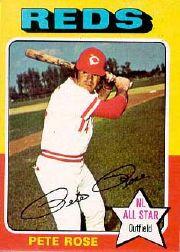 1975 Topps Mini #320 Pete Rose