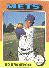 1975 Topps Mini #324 Ed Kranepool