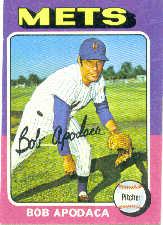 1975 Topps Mini #659 Bob Apodaca