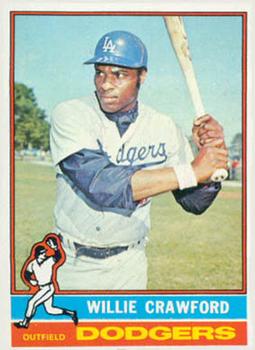 1976 Topps #76 Willie Crawford