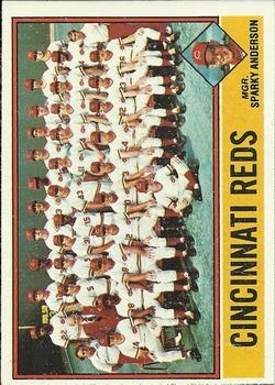 1976 Topps #104 Cincinnati Reds CL/Sparky Anderson MG