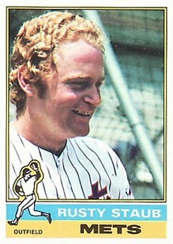 1976 Topps #120 Rusty Staub