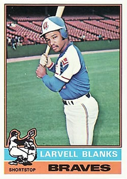 1976 Topps #127 Larvell Blanks