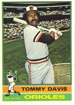 1976 Topps #149 Tommy Davis