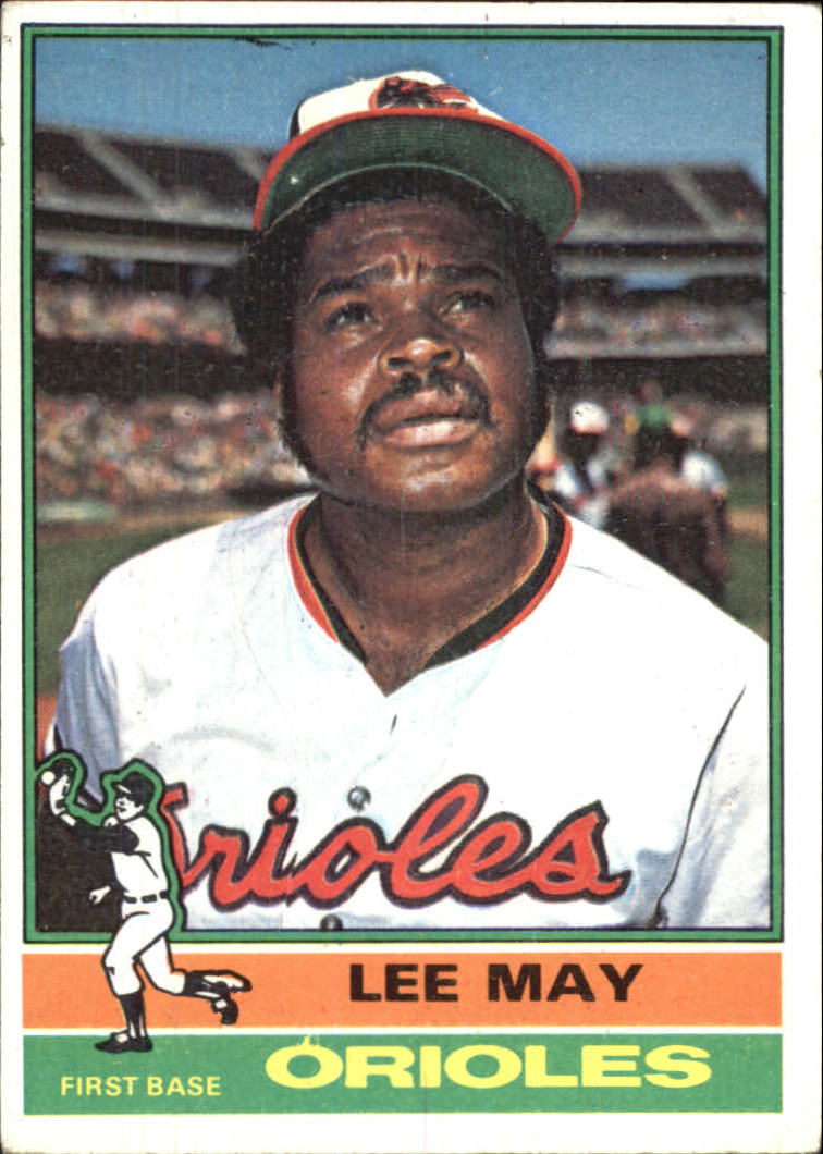 1976 Topps #210 Lee May
