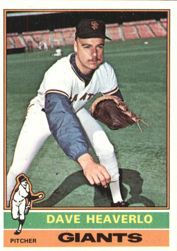 1976 Topps #213 Dave Heaverlo RC