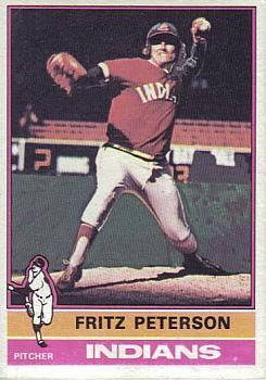 1976 Topps #255 Fritz Peterson