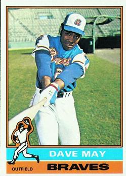 1976 Topps #281 Dave May