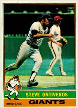 1976 Topps #284 Steve Ontiveros