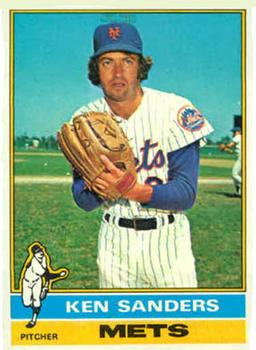 1976 Topps #291 Ken Sanders