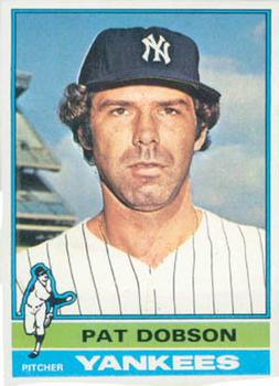 1976 Topps #296 Pat Dobson