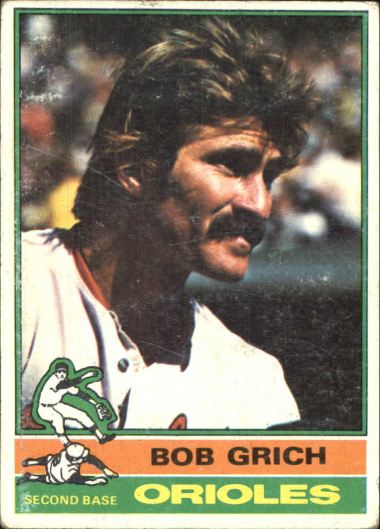1976 Topps #335 Bob Grich