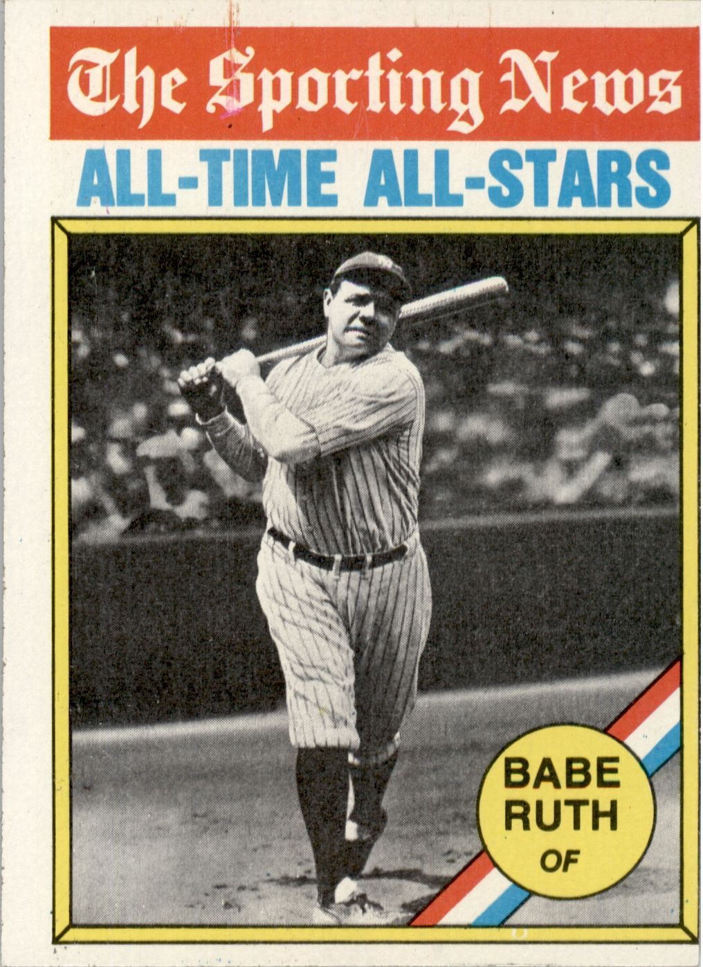 1976 Topps #345 Babe Ruth ATG