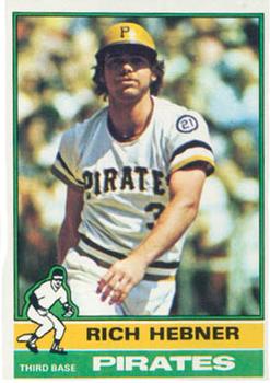 1976 Topps #376 Rich Hebner